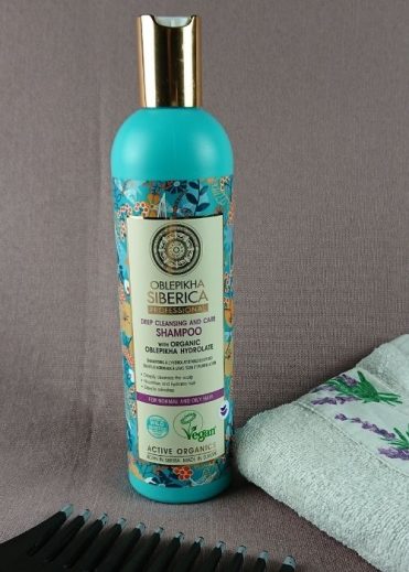 Hĺbkovo čistiaci šampón s rakytníkom Natura Siberica - recenzia