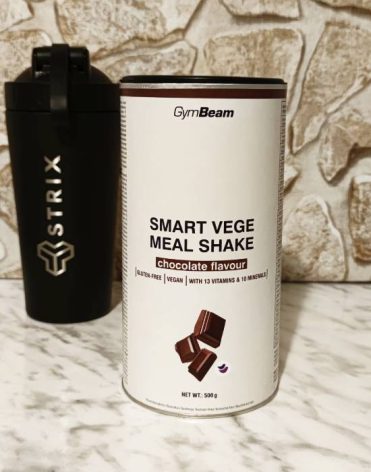 Smart vege meal shake Gymbeam – náhrada stravy v prášku veganska – recenzia