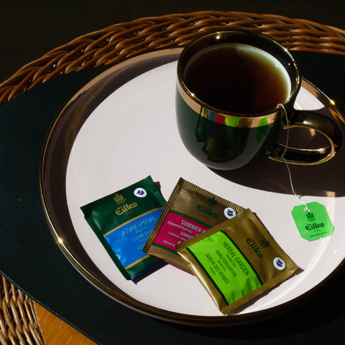 Čaj Eilles – vzorky zdarma – ovocný, bylinkový, Assam