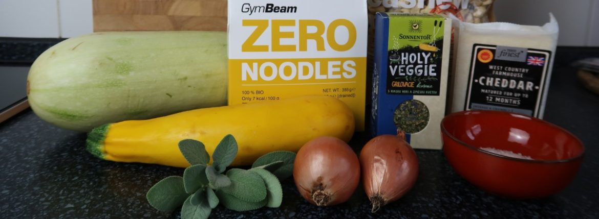 zdravý vegánsky recept - Zero cestoviny s tekvicou a šalviou
