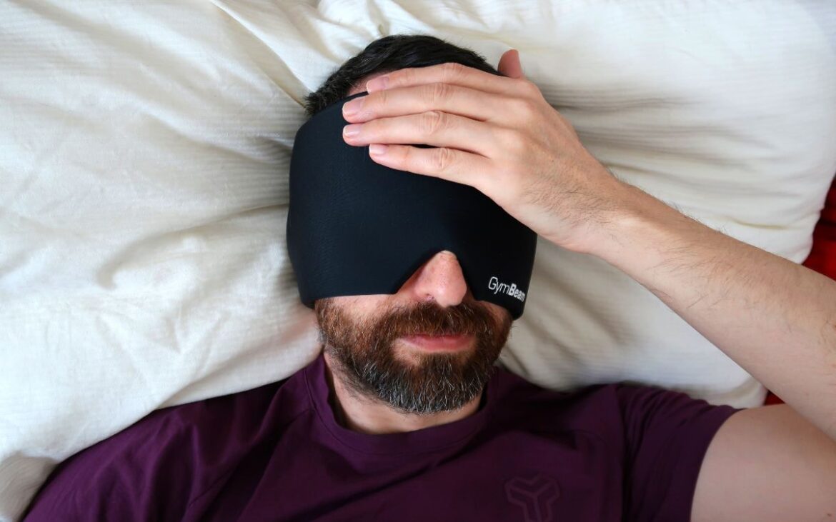 Terapeutická maska na tvár Hot-Cold – Gymbeam – ukážka